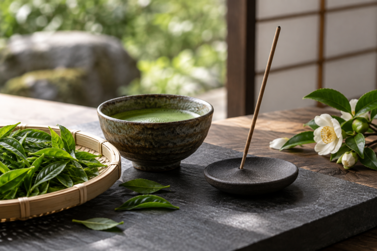 お茶の香りのお香とは？緑茶・抹茶・ホワイトティーの表示を比較