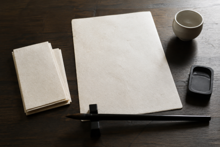香道の記紙とは？回答用紙と香記の違い・書く前の確認点