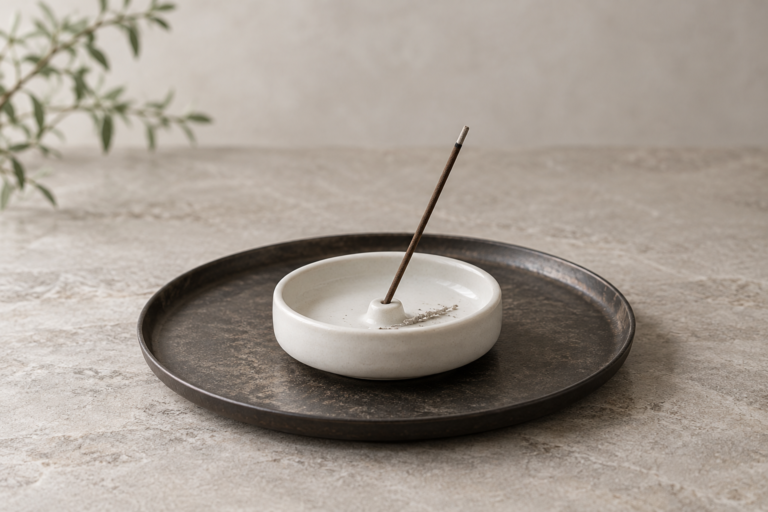 お香の灰はいつまで熱い？片付け前の火種・温度確認